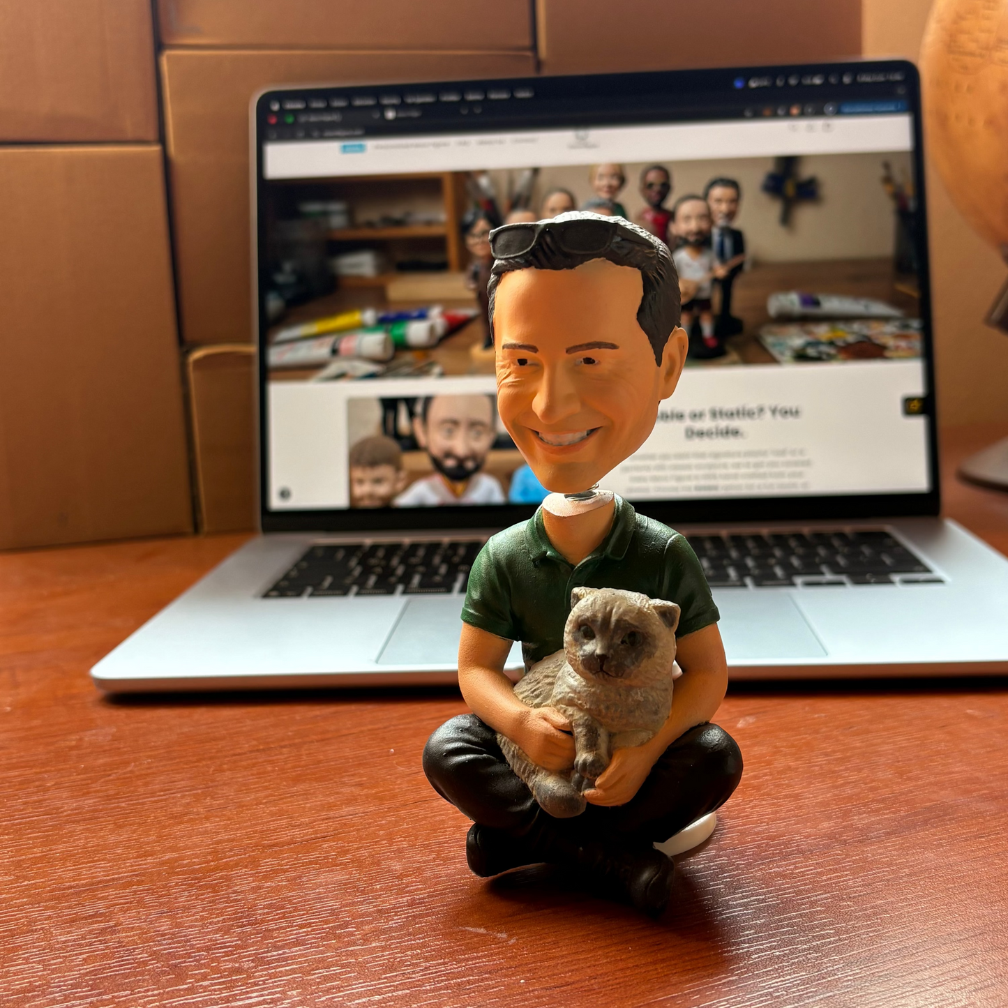 Personalized Bobblehead Figure
